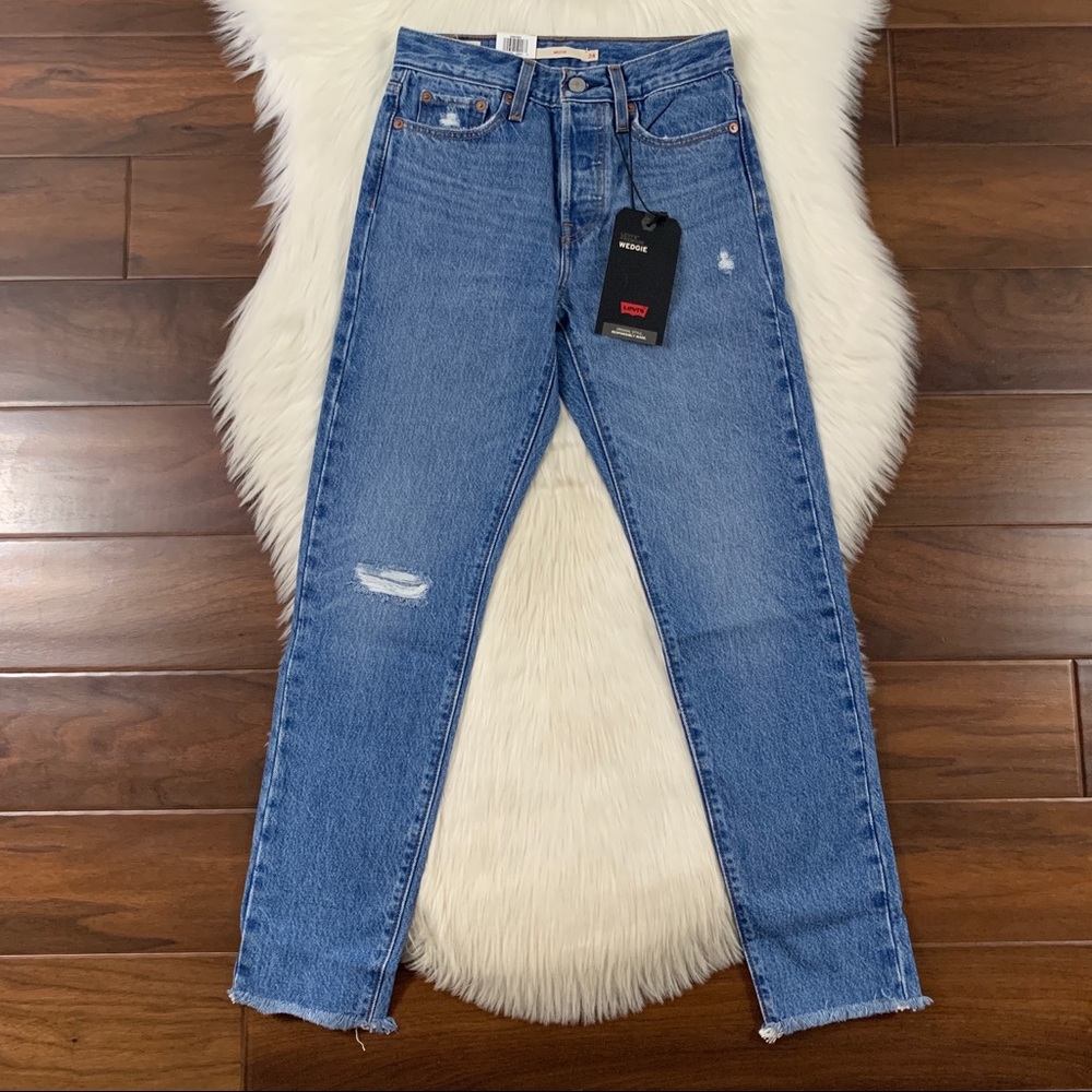 Levi's Size 24 Athens Wedgie Fit‎ Ankle Denim Jeans